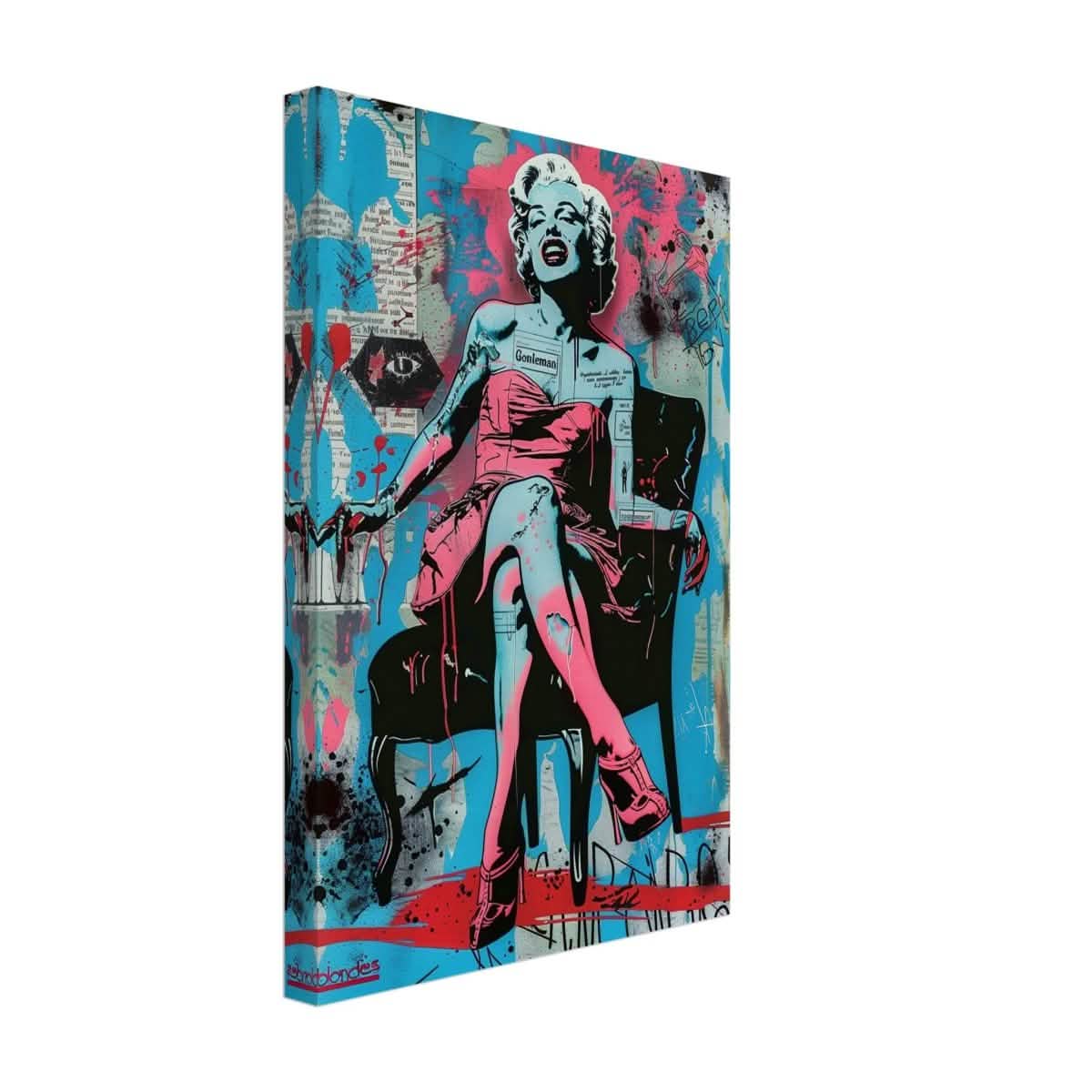 Da Vinci Pop Art Wall art print - Canvas - 30x45 cm / 12x18″ - Thick