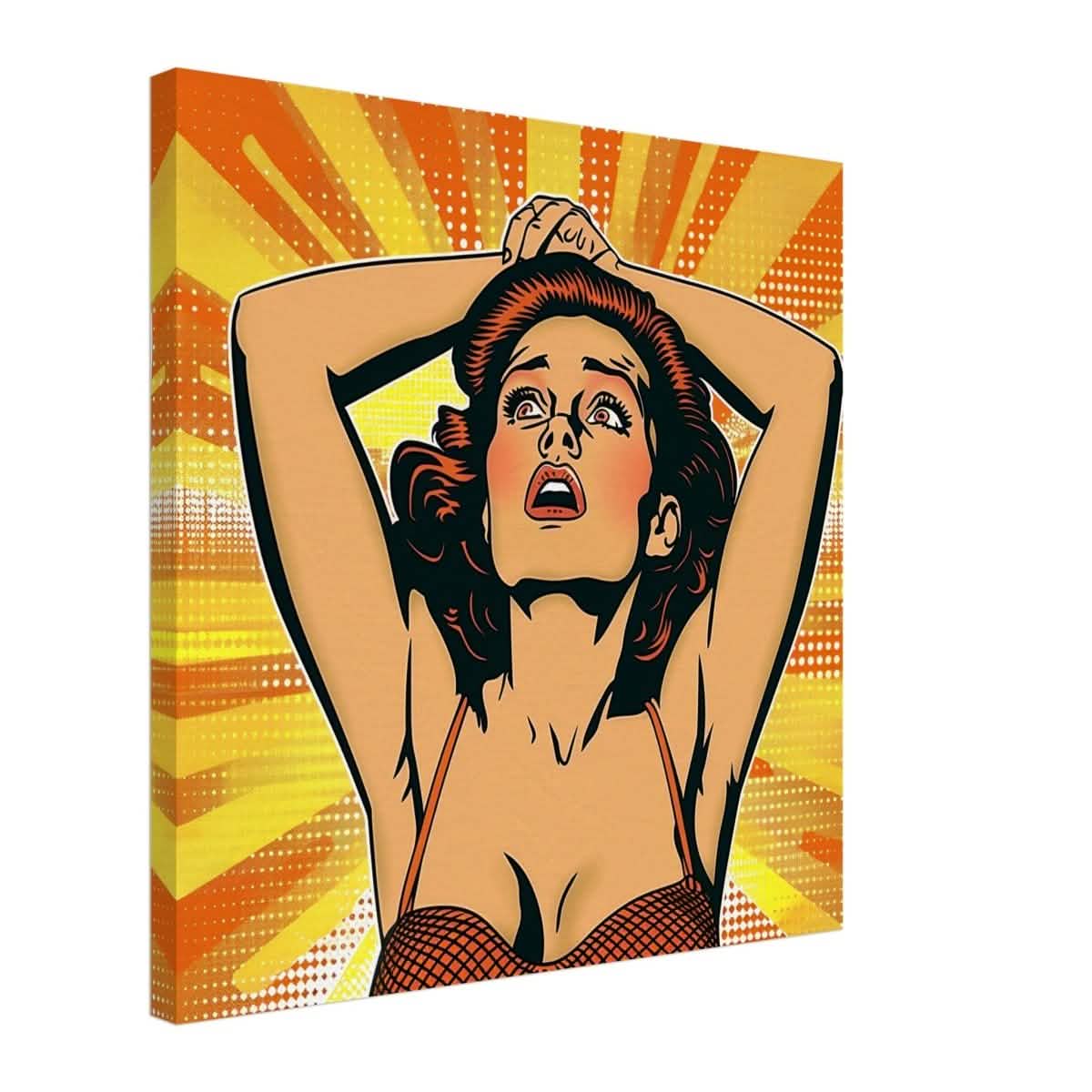 Da Vinci Pop Art Wall art print - Canvas - 60x60 cm / 24x24″ - Thick