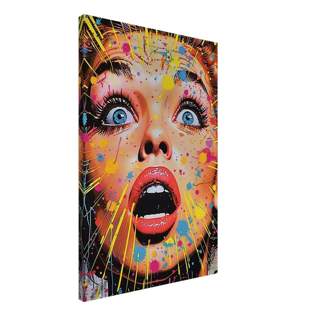 Da Vinci Pop Art Wall art print - Canvas - 50x75 cm / 20x30″ -