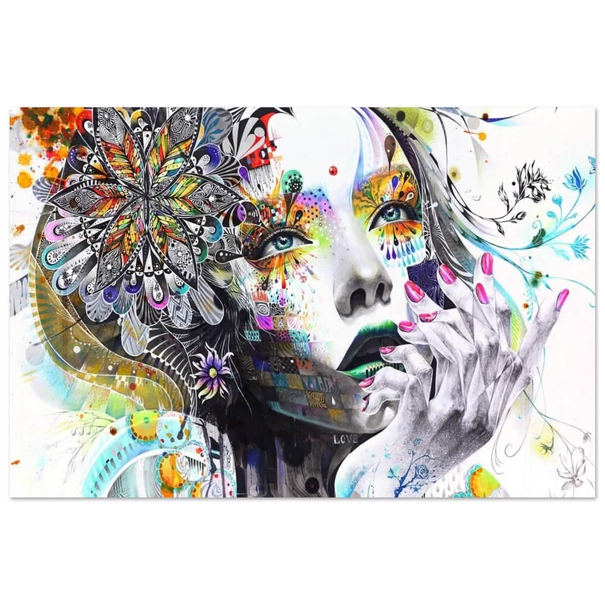 Da Vinci Pop Art wall art print - Aluminum Print - 50x75 cm / 20x30″ -