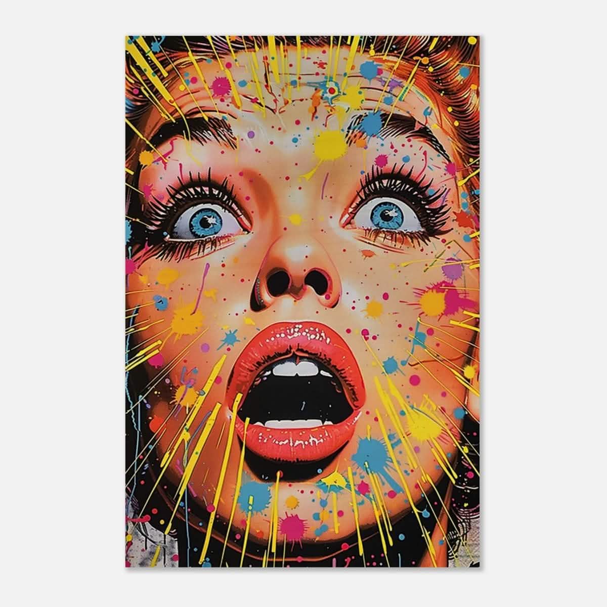 Da Vinci Pop Art Wall art print - Wood Prints - 40x60 cm / 16x24″ -