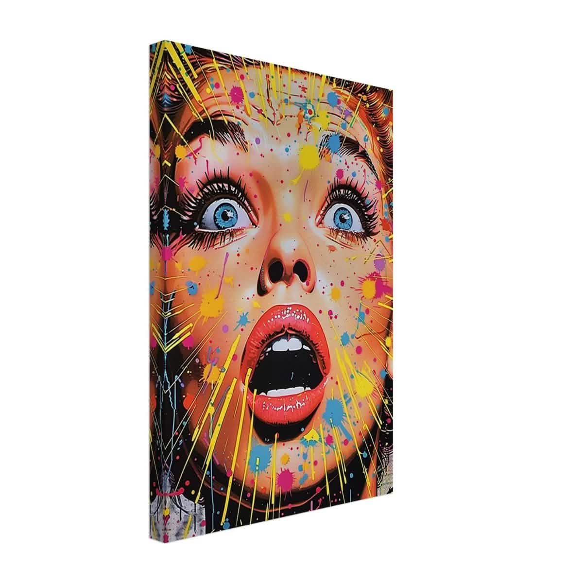 Da Vinci Pop Art Wall art print - Canvas - 30x45 cm / 12x18″ -