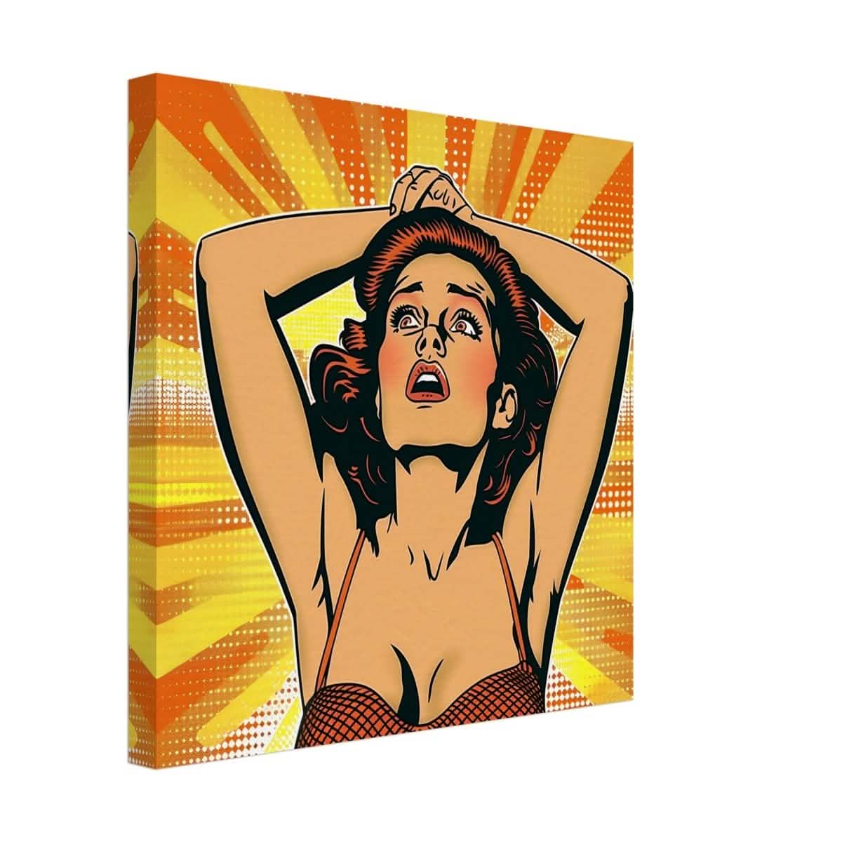 Da Vinci Pop Art Wall art print - Canvas - 40x40 cm / 16x16″ - Thick