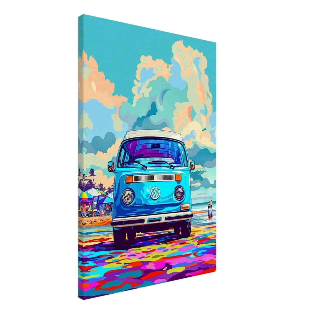 Da Vinci Pop Art Wall art print - Canvas - 50x75 cm / 20x30″ -