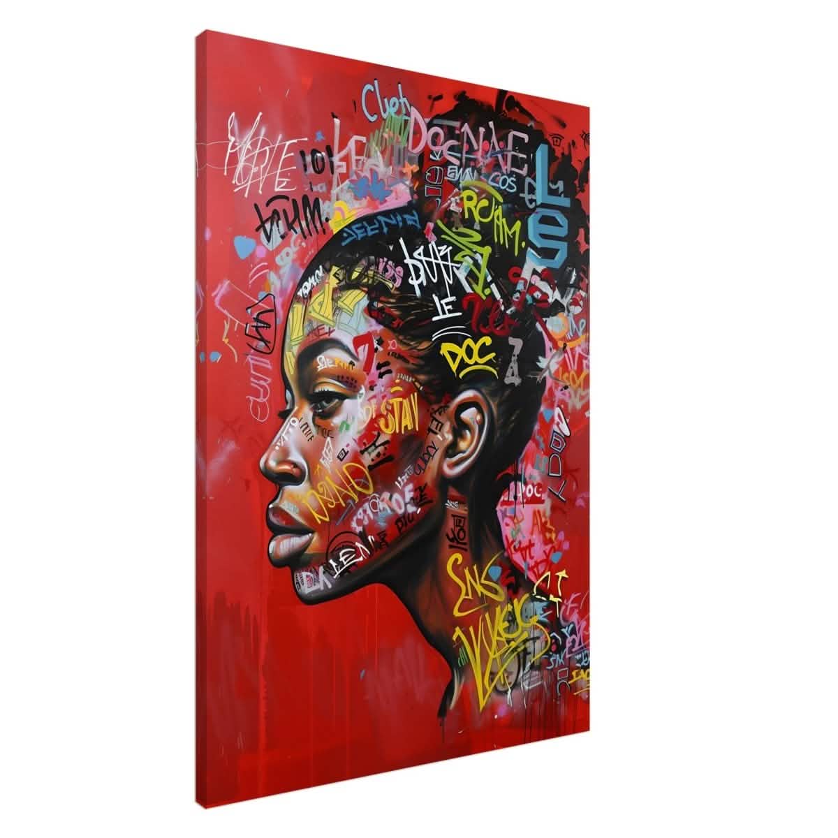 Da Vinci Pop Art Wall art print - Canvas - 70x100 cm / 28x40″ - Slim