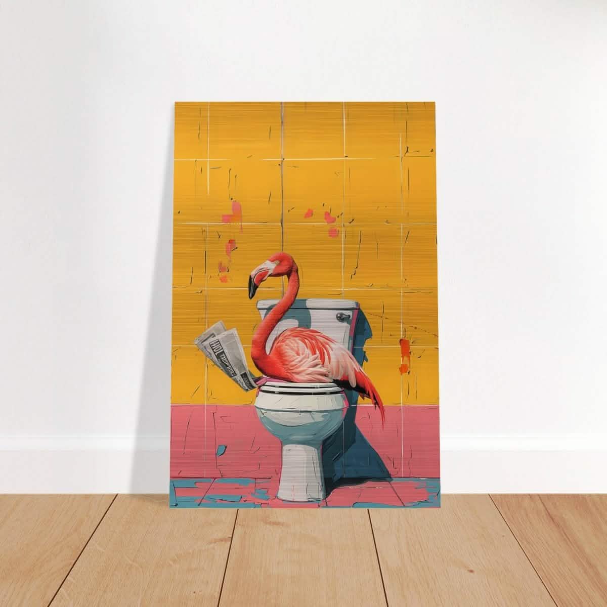 Da Vinci Pop Art Wall art print - Brushed Aluminum Print - 40x60 cm / 16x24″ -