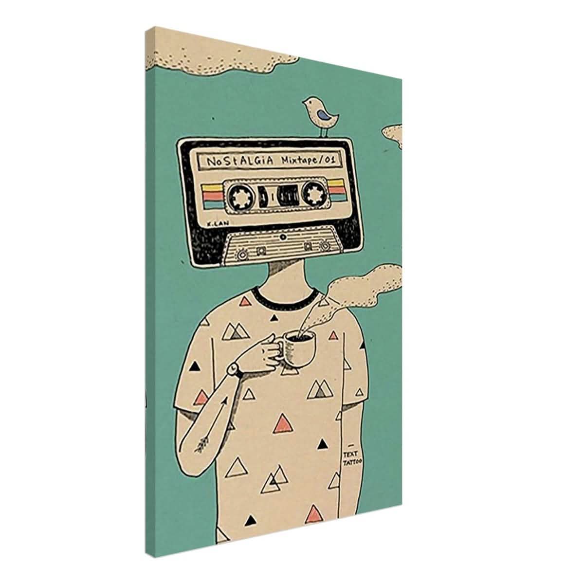 Da Vinci Pop Art Wall art print - Canvas - 50x75 cm / 20x30″ -