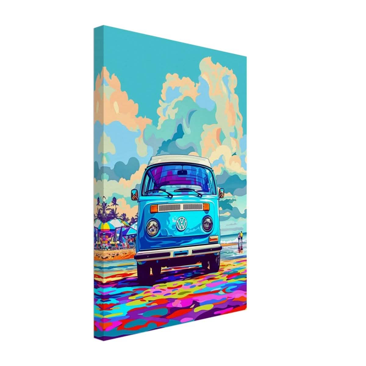 Da Vinci Pop Art Wall art print - Canvas - 30x45 cm / 12x18″ -