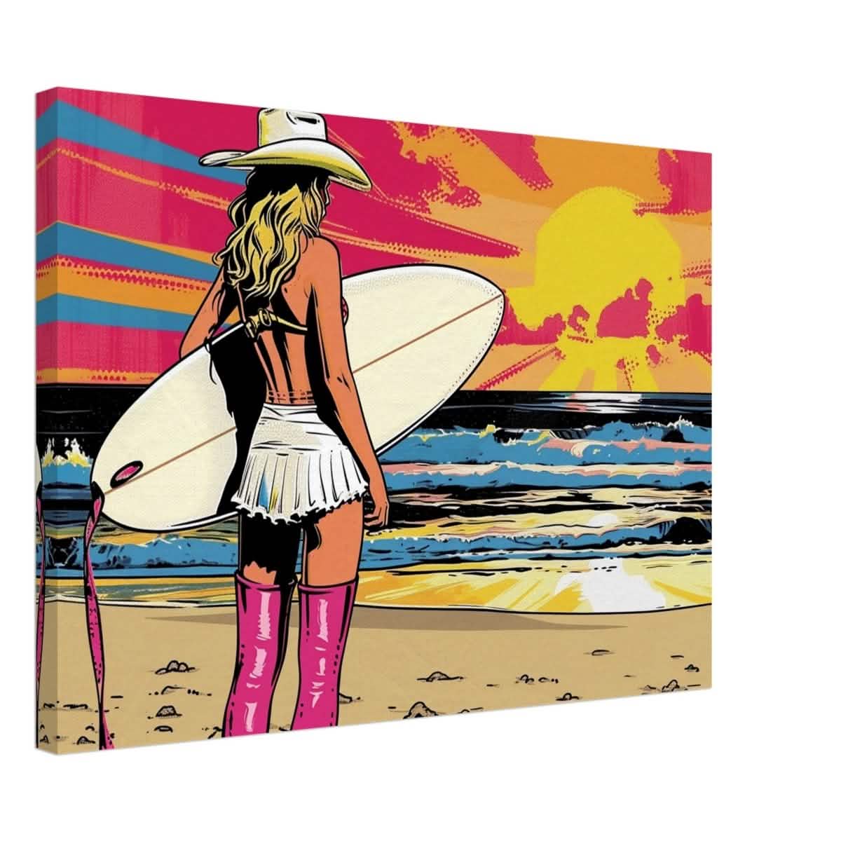 Da Vinci Pop Art Wall art Print - Canvas - 50x70 cm / 20x28″ - Thick