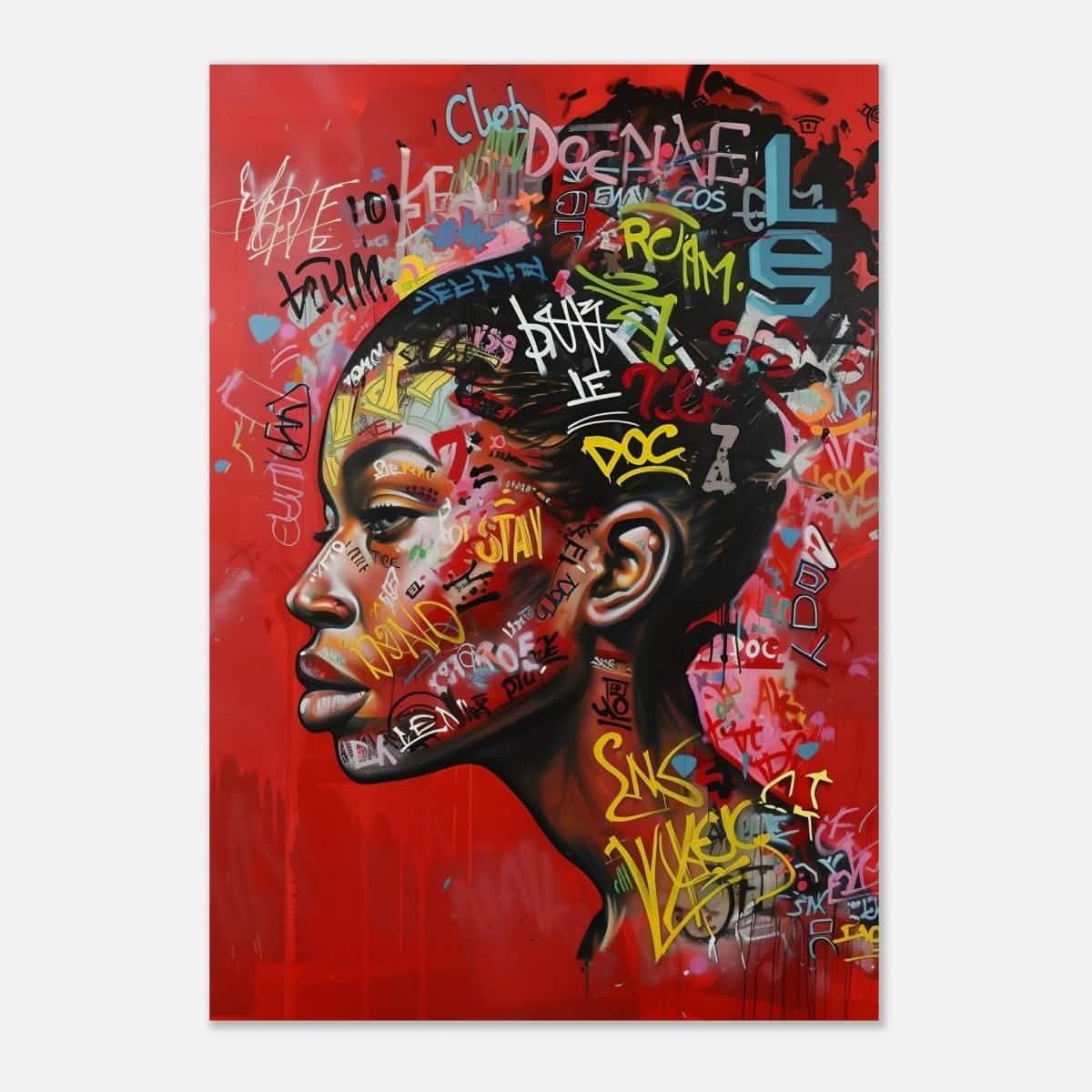 Da Vinci Pop Art Wall art print - Wood Prints - 70x100 cm / 28x40″ - 10 mm