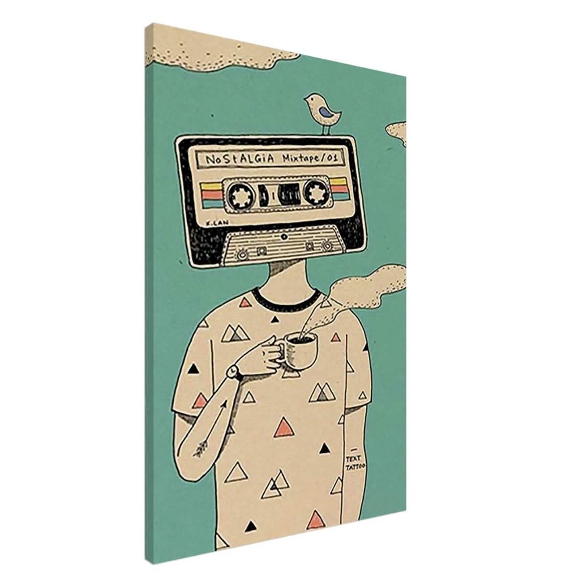 Da Vinci Pop Art Wall art print - Canvas - 60x90 cm / 24x36″ -