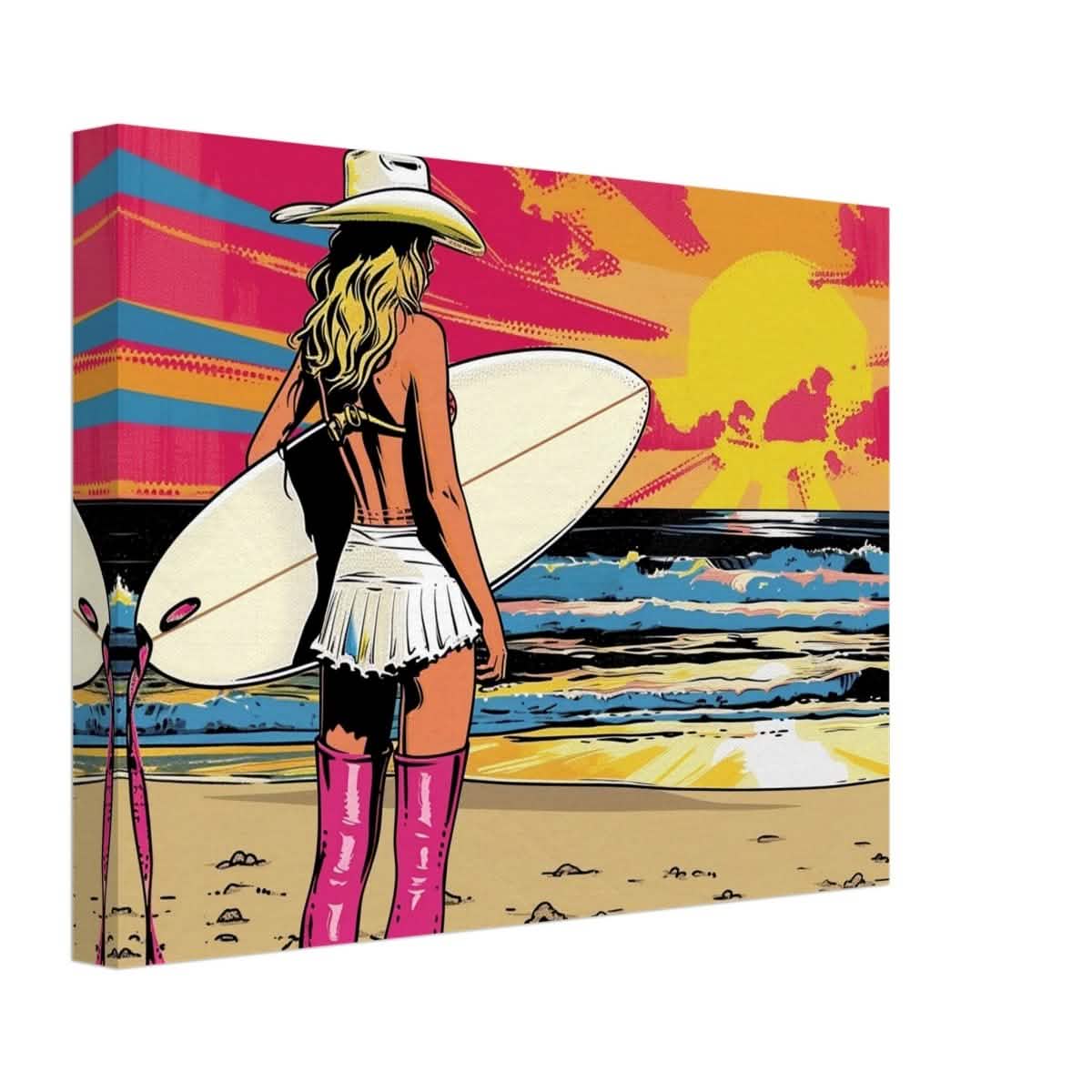 Da Vinci Pop Art Wall art Print - Canvas - 30x40 cm / 12x16″ - Thick