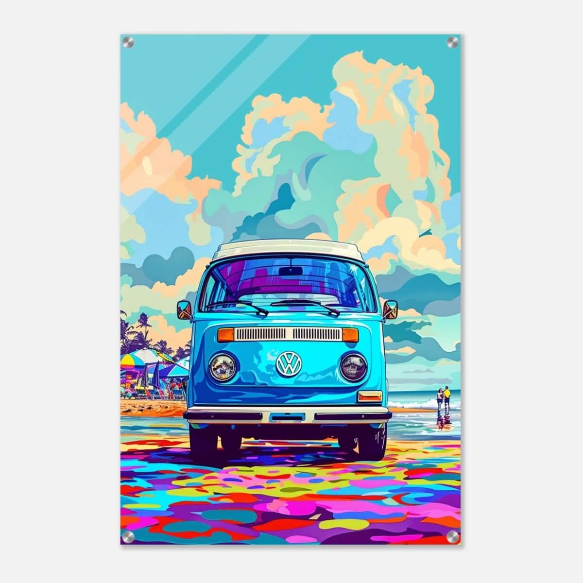 Da Vinci Pop Art Wall art print - Acrylic Print - 60x90 cm / 24x36″ -