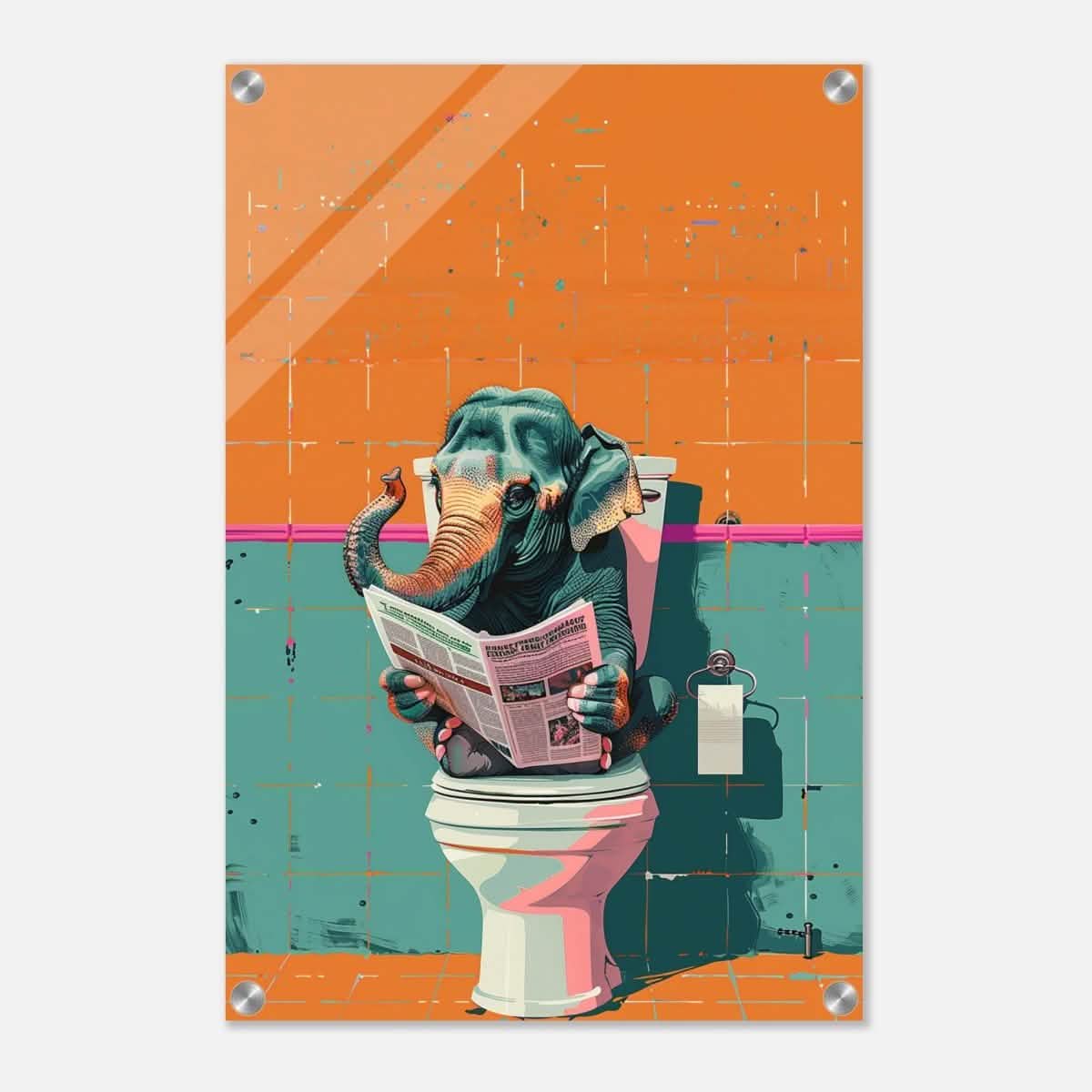 Da Vinci Pop Art Wall art print - Acrylic Print - 40x60 cm / 16x24″ -