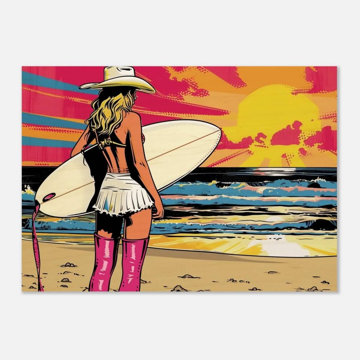 Da Vinci Pop Art Wall art Print - Wood Prints - 50x70 cm / 20x28″ - 10 mm