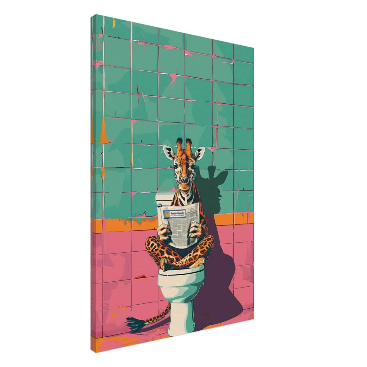 Da Vinci Pop Art Wall art print - Canvas - 60x90 cm / 24x36″ -