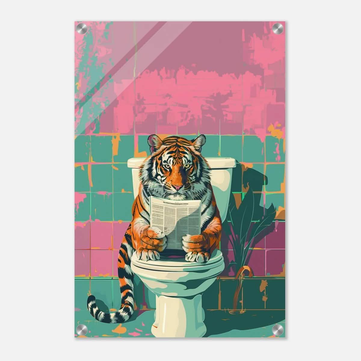 Da Vinci Pop Art Wall art print - Acrylic Print - 40x60 cm / 16x24″ -