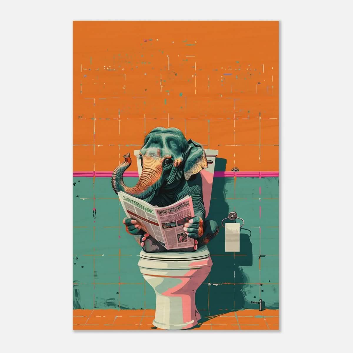 Da Vinci Pop Art Wall art print - Wood Prints - 60x90 cm / 24x36″ -