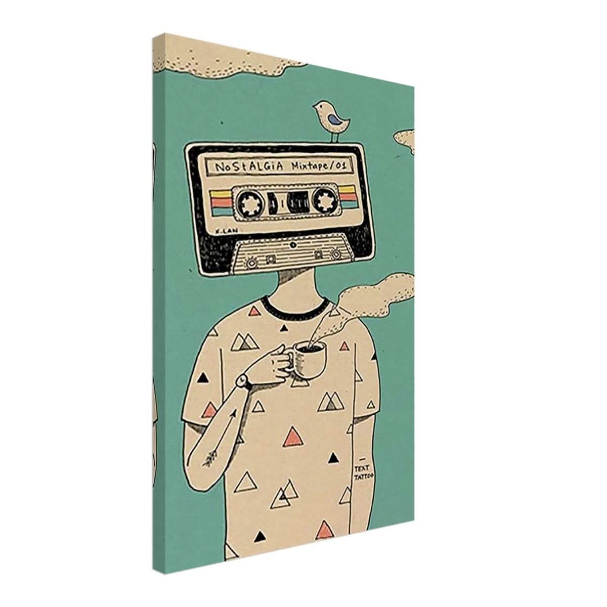 Da Vinci Pop Art Wall art print - Canvas - 40x60 cm / 16x24″ -