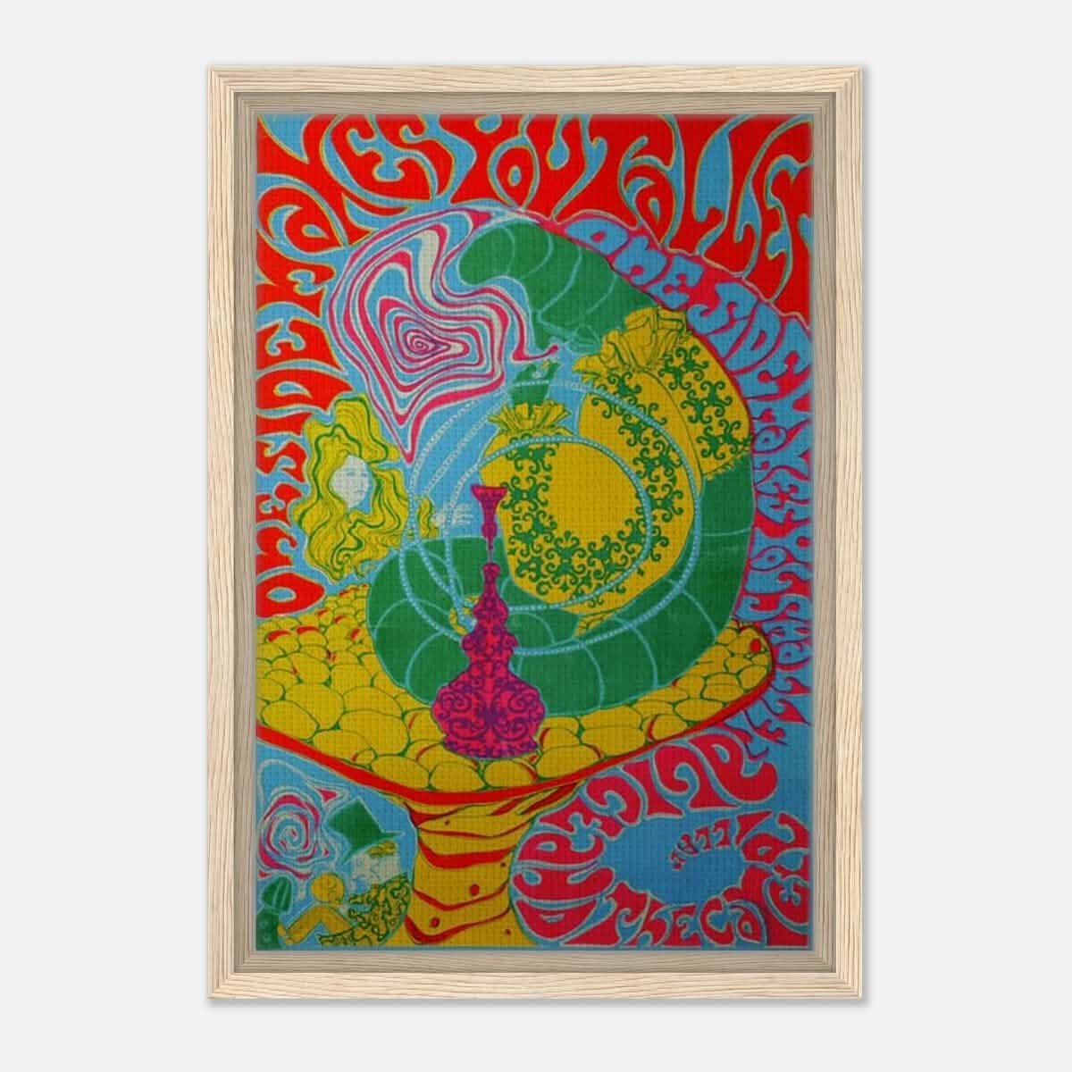 Da Vinci Pop Art Wall art print - Framed Canvas - 30x45 cm / 12x18″ - Wood frame