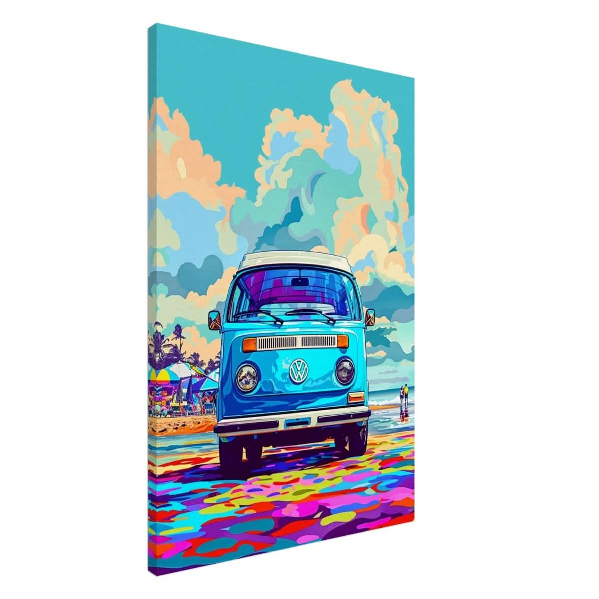 Da Vinci Pop Art Wall art print - Canvas - 60x90 cm / 24x36″ -