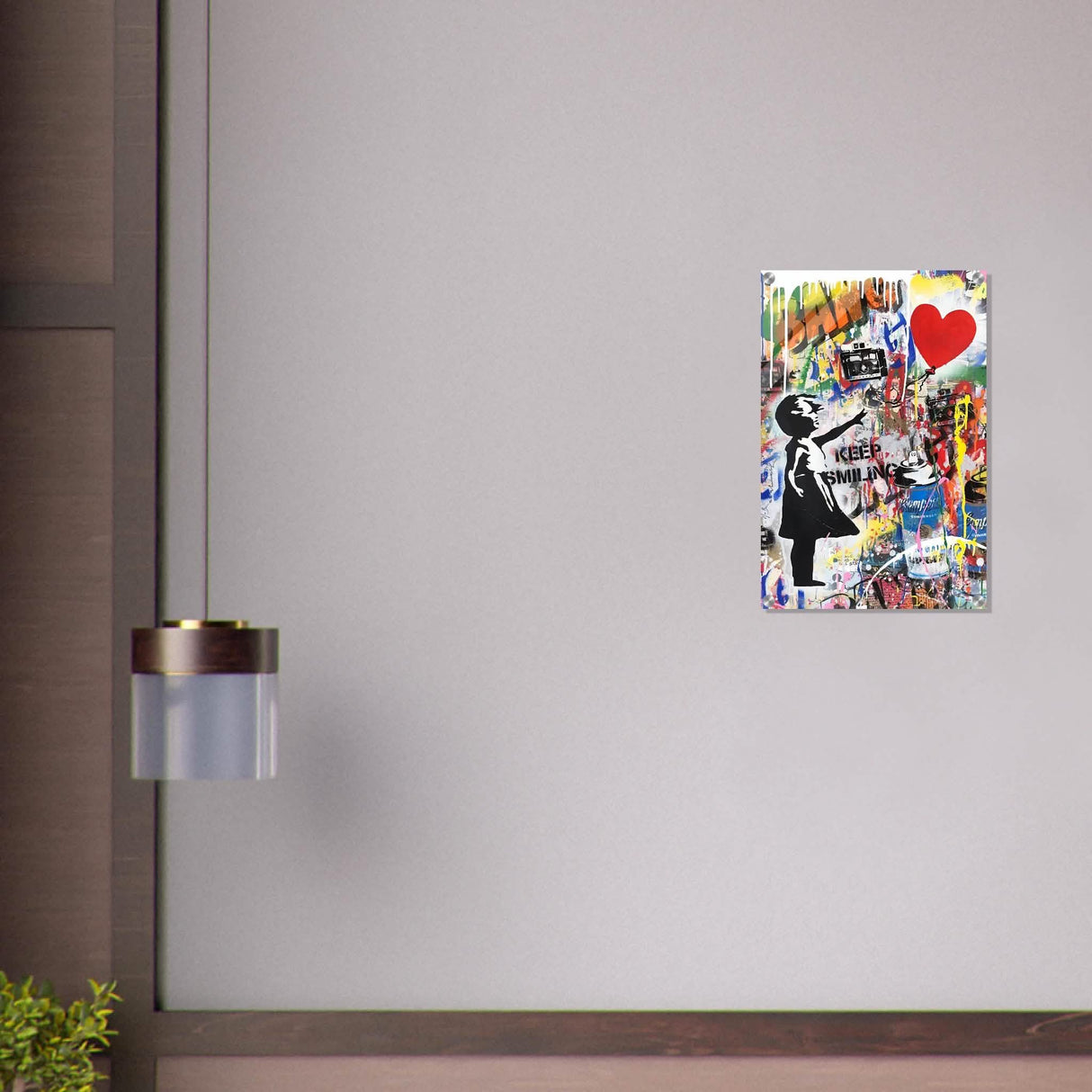 Da Vinci Pop Art Wall Art | Smile - Acrylic Print - 40x60 cm / 16x24″ -