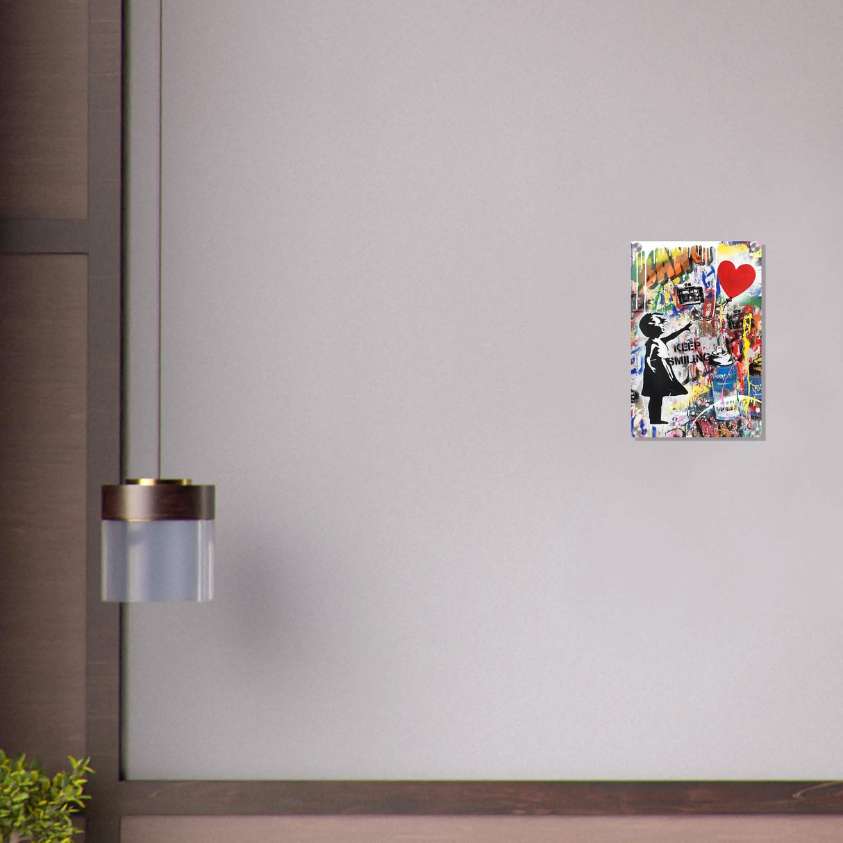 Da Vinci Pop Art Wall Art | Smile - Acrylic Print - 30x45 cm / 12x18″ -