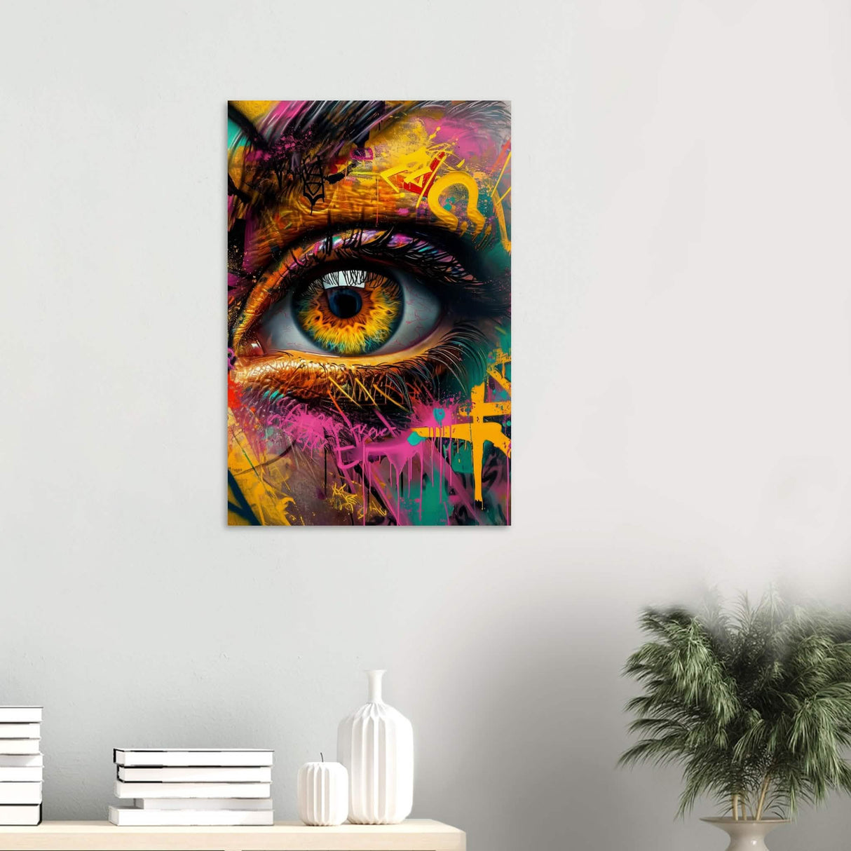 Da Vinci Pop Art Wall Art - Wood Prints - 50x75 cm / 20x30″ - 20 mm