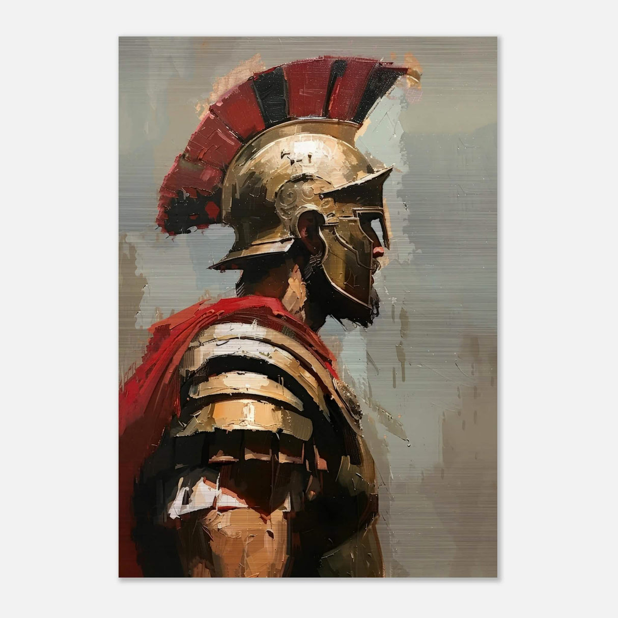 Da Vinci Pop Art Wall Art - Brushed Aluminum Print - 70x100 cm / 28x40″ -