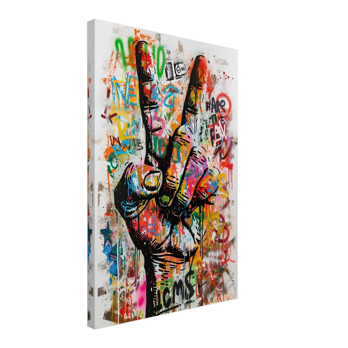 Da Vinci Pop Art Wall Art - Canvas - 40x60 cm / 16x24″ - Slim