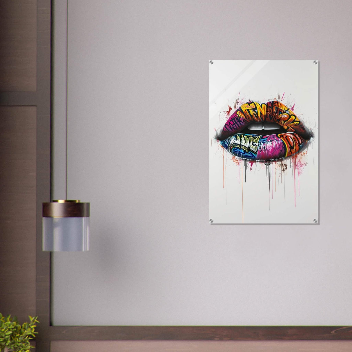 Da Vinci Pop Art Wall Art - Acrylic Print - 60x90 cm / 24x36″ -