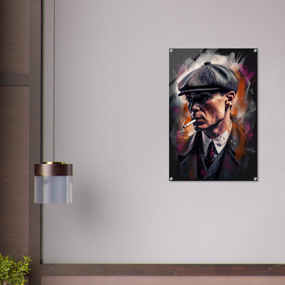 Da Vinci Pop Art Wall Art - Acrylic Print - 60x90 cm / 24x36″ -