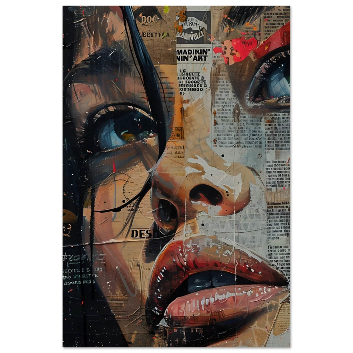 Da Vinci Pop Art Wall Art - Wood Prints - 40x60 cm / 16x24″ - 20 mm