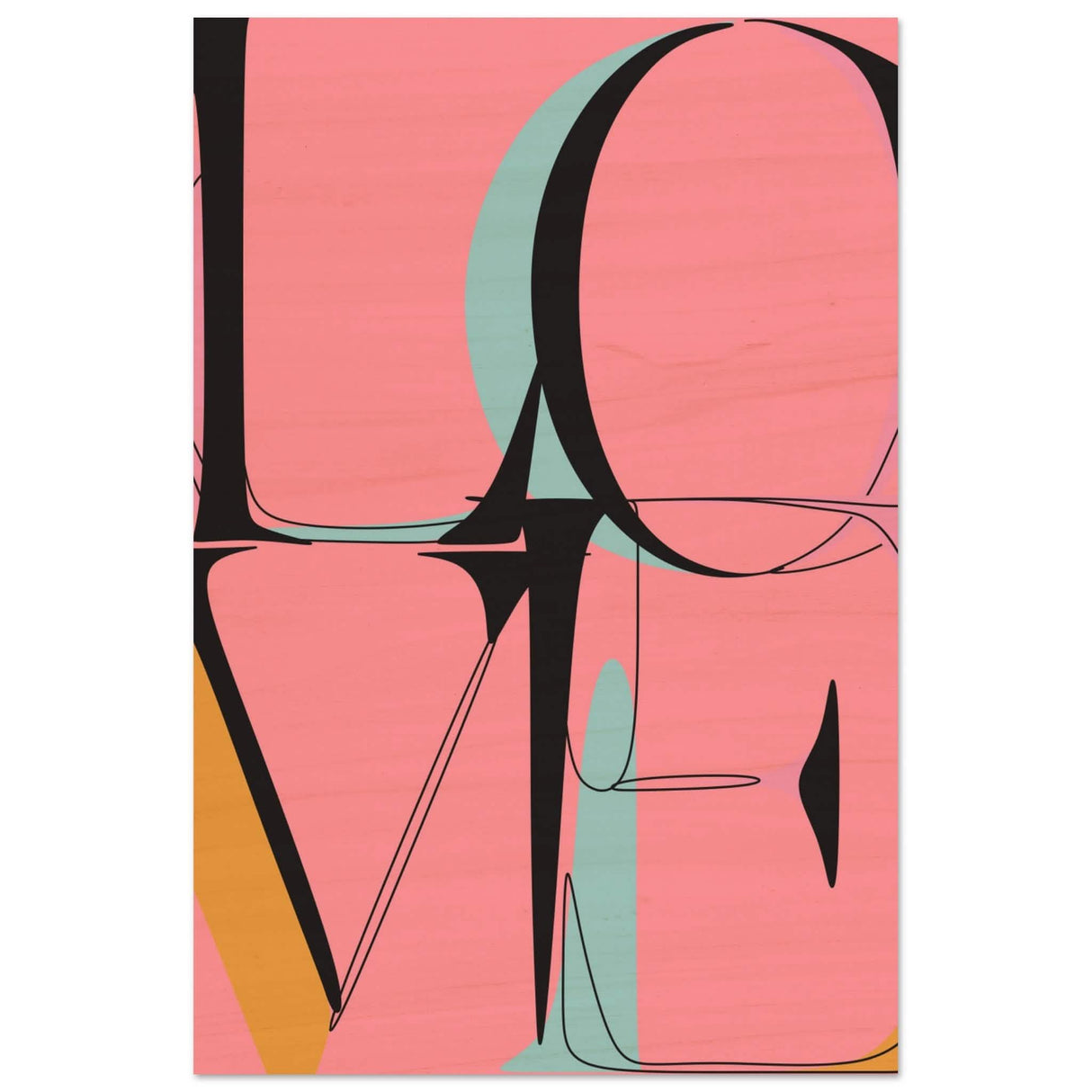 Da Vinci Pop Art Wall art - Wood Prints - 40x60 cm / 16x24″ - 20 mm