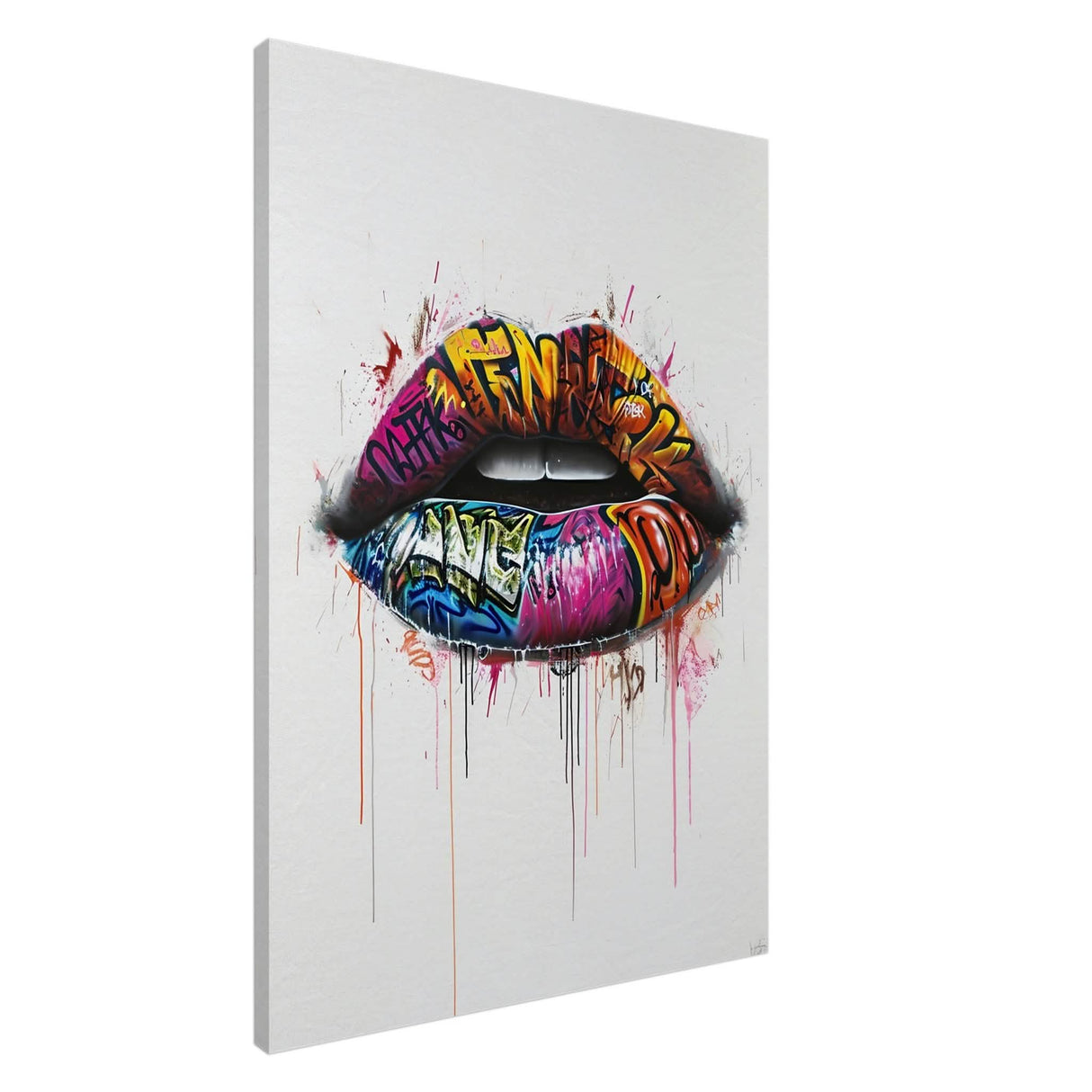 Da Vinci Pop Art Wall Art - Canvas - 70x100 cm / 28x40″ - Slim