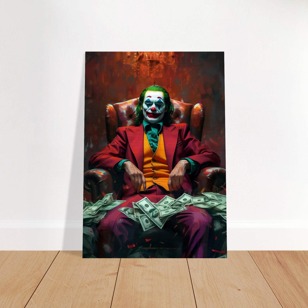 Da Vinci Pop Art Wall Art - Brushed Aluminum Print - 70x100 cm / 28x40″ -