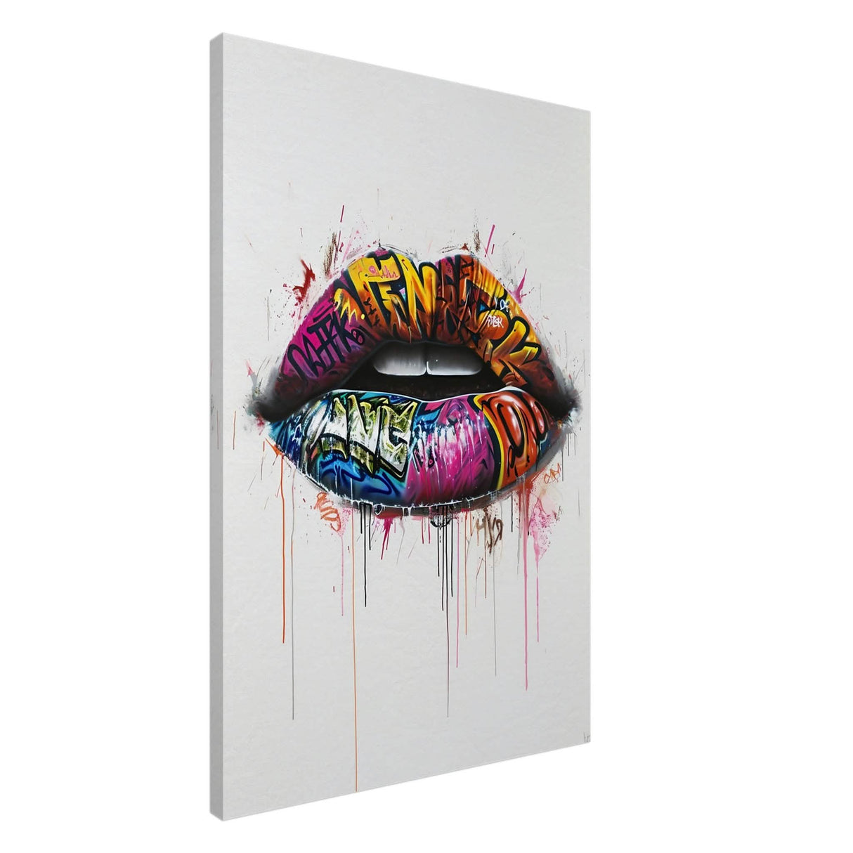 Da Vinci Pop Art Wall Art - Canvas - 60x90 cm / 24x36″ - Slim