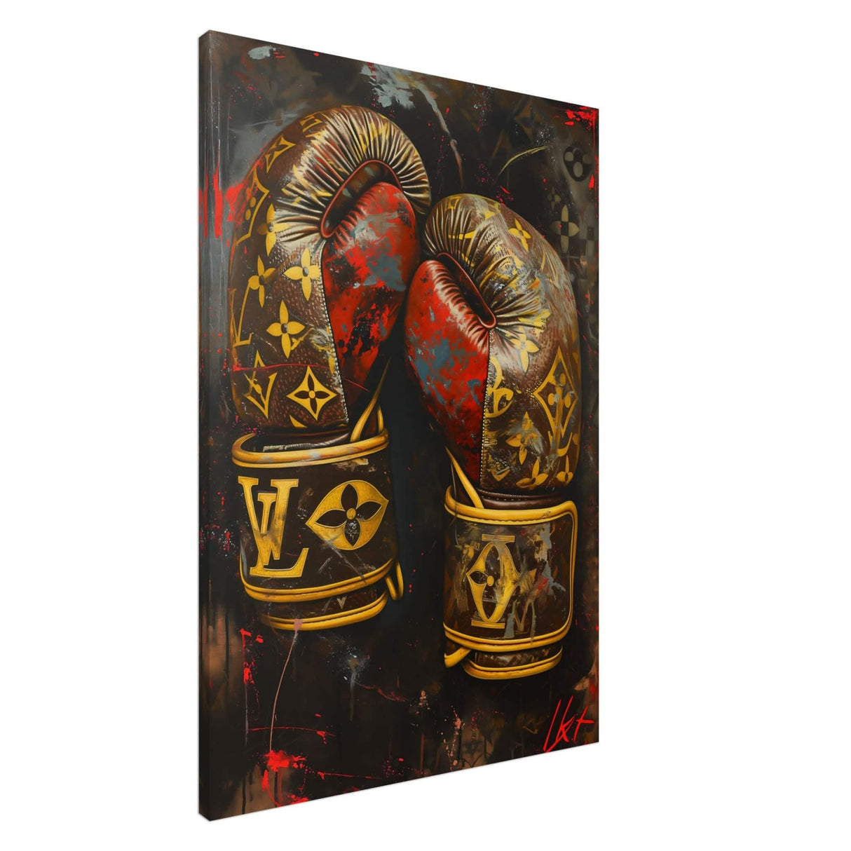 Da Vinci Pop Art Wall Art - Canvas - 70x100 cm / 28x40″ - Slim