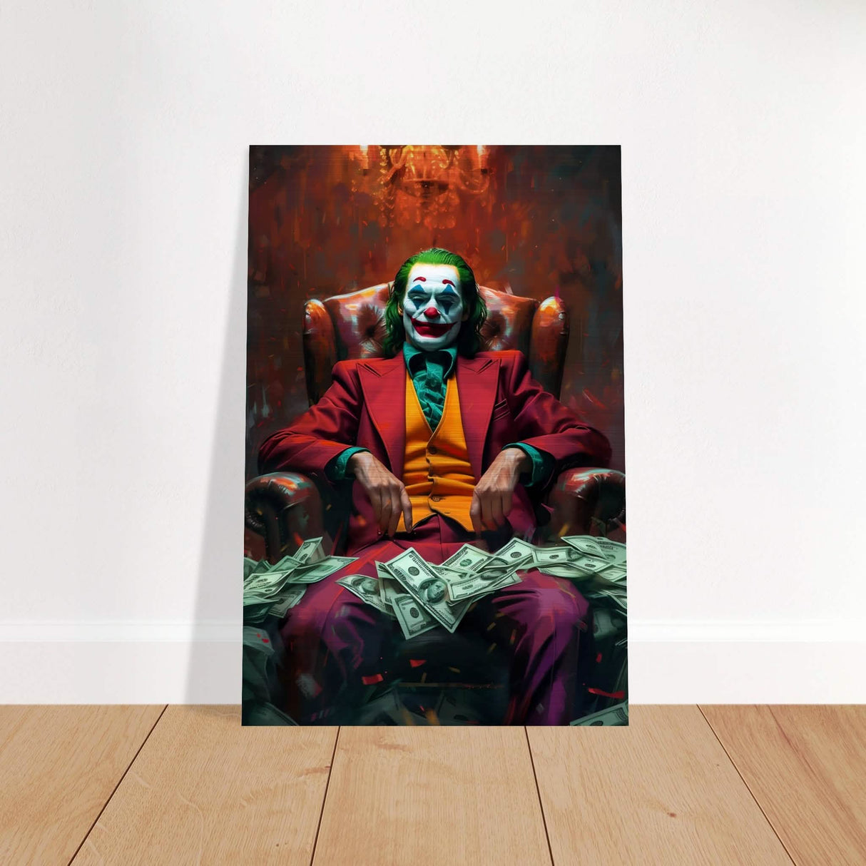 Da Vinci Pop Art Wall Art - Brushed Aluminum Print - 50x75 cm / 20x30″ -