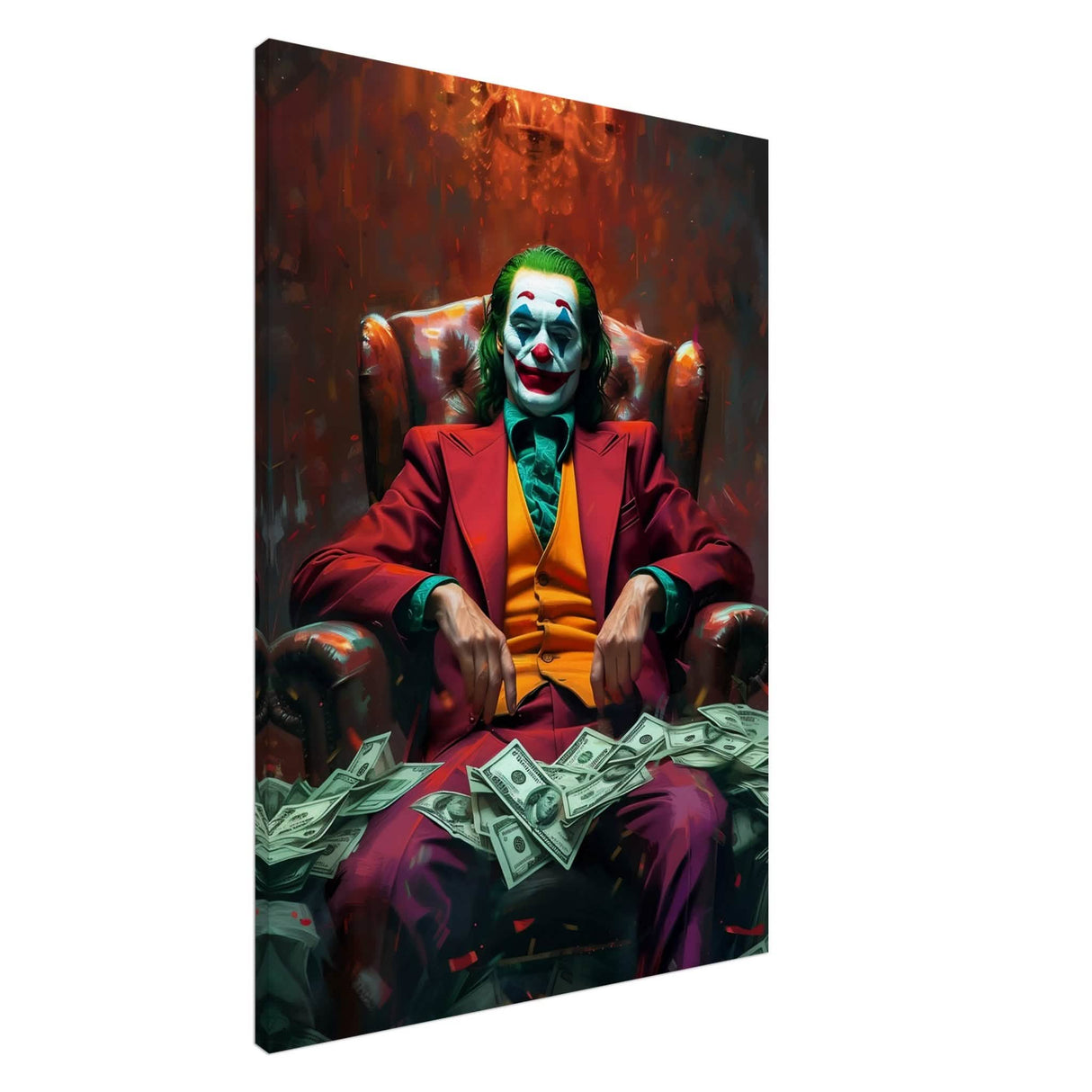 Da Vinci Pop Art Wall Art - Canvas - 70x100 cm / 28x40″ - Slim