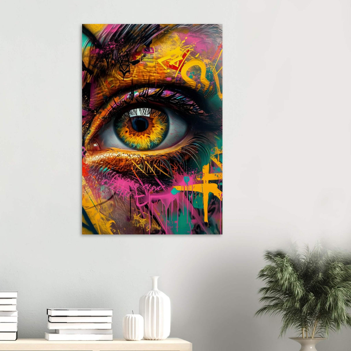 Da Vinci Pop Art Wall Art - Wood Prints - 60x90 cm / 24x36″ - 10 mm