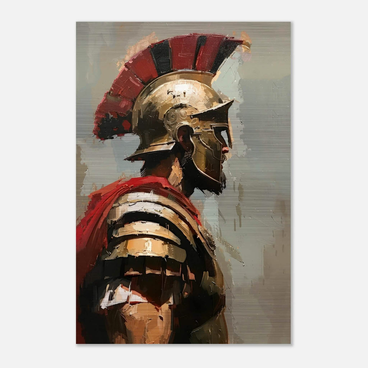 Da Vinci Pop Art Wall Art - Brushed Aluminum Print - 50x75 cm / 20x30″ -