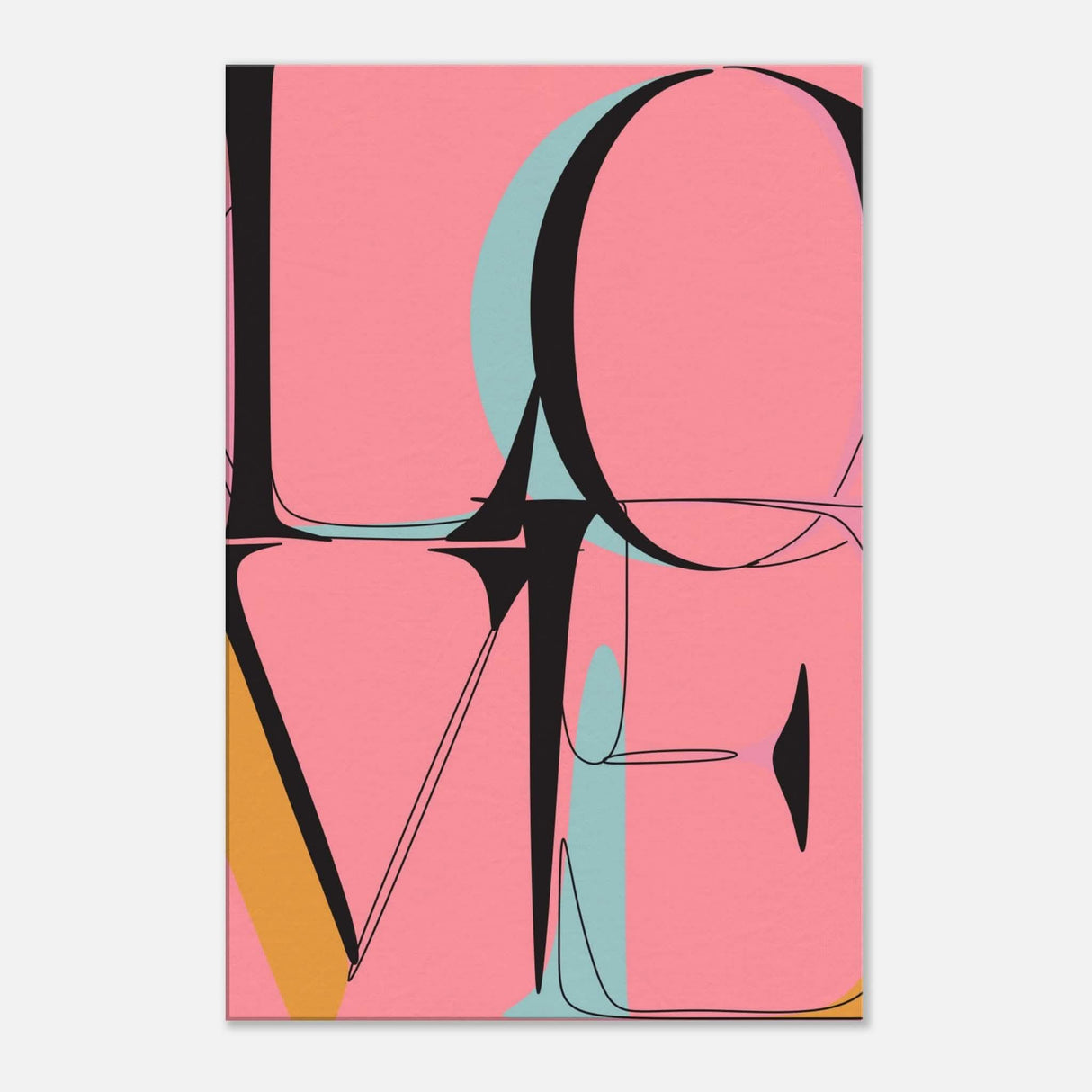 Da Vinci Pop Art Wall art - Canvas - 60x90 cm / 24x36″ - Slim