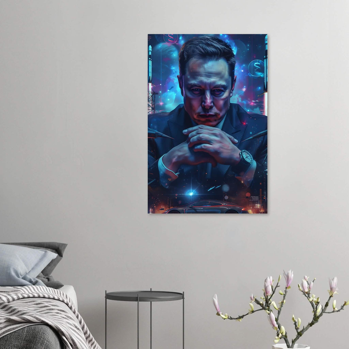 Da Vinci Pop Art Wall Art - Aluminum Print - 60x90 cm / 24x36″ -