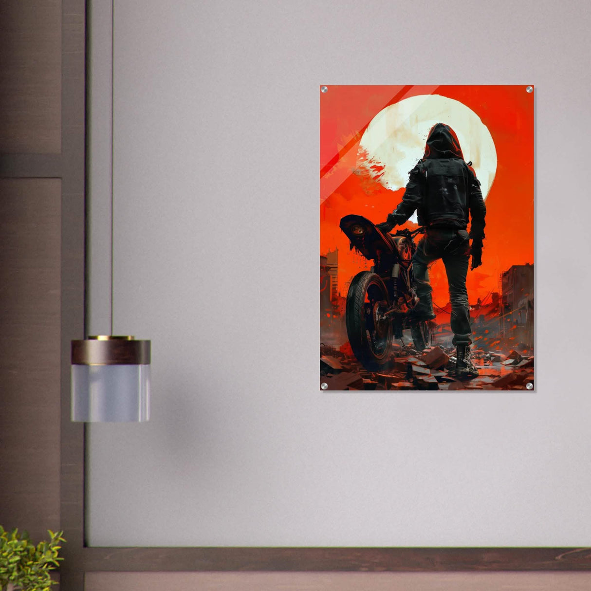 Da Vinci Pop Art Wall art - Acrylic Print - 70x100 cm / 28x40″ -