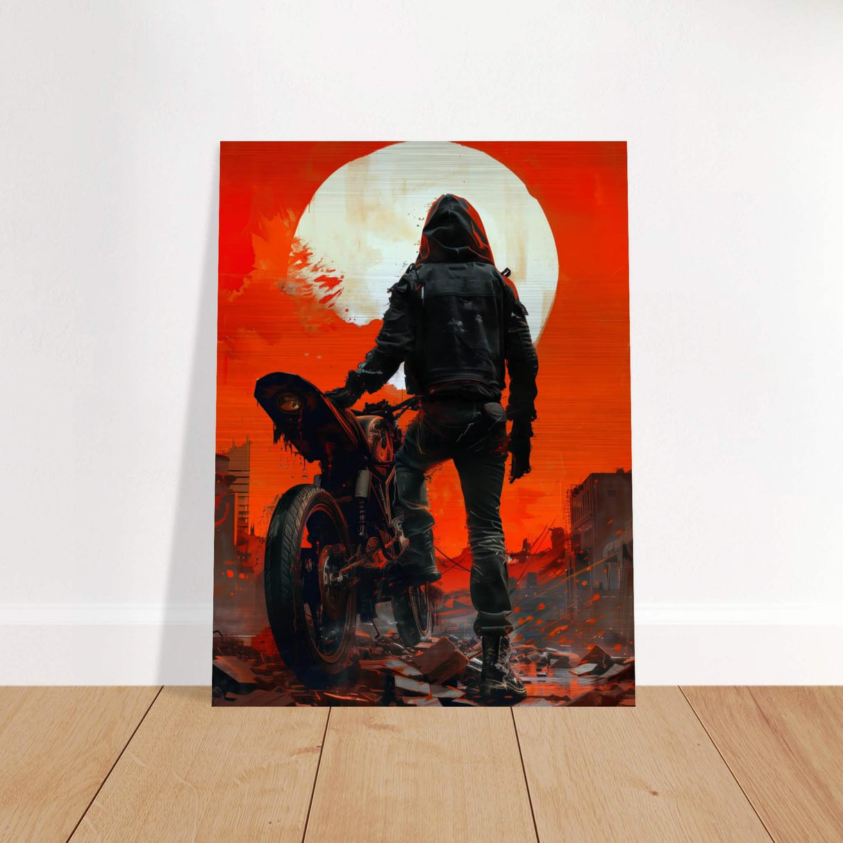 Da Vinci Pop Art Wall art - Brushed Aluminum Print - 60x80 cm / 24x32″ -