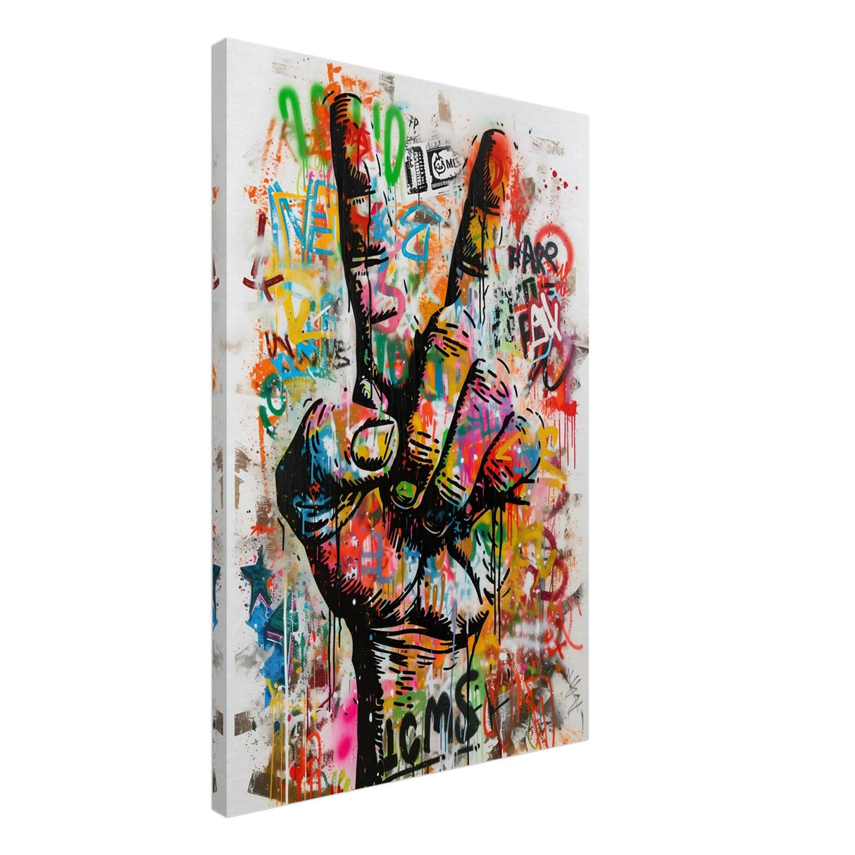 Da Vinci Pop Art Wall Art - Canvas - 60x90 cm / 24x36″ - Thick