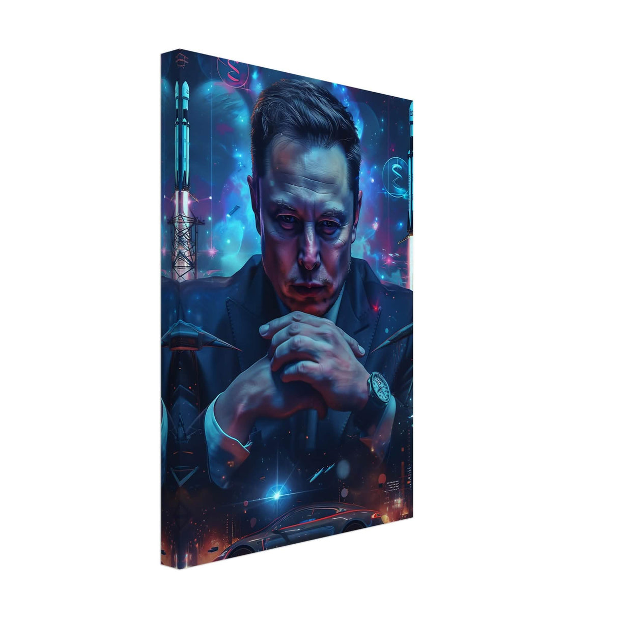 Da Vinci Pop Art Wall Art - Canvas - 30x45 cm / 12x18″ - Thick