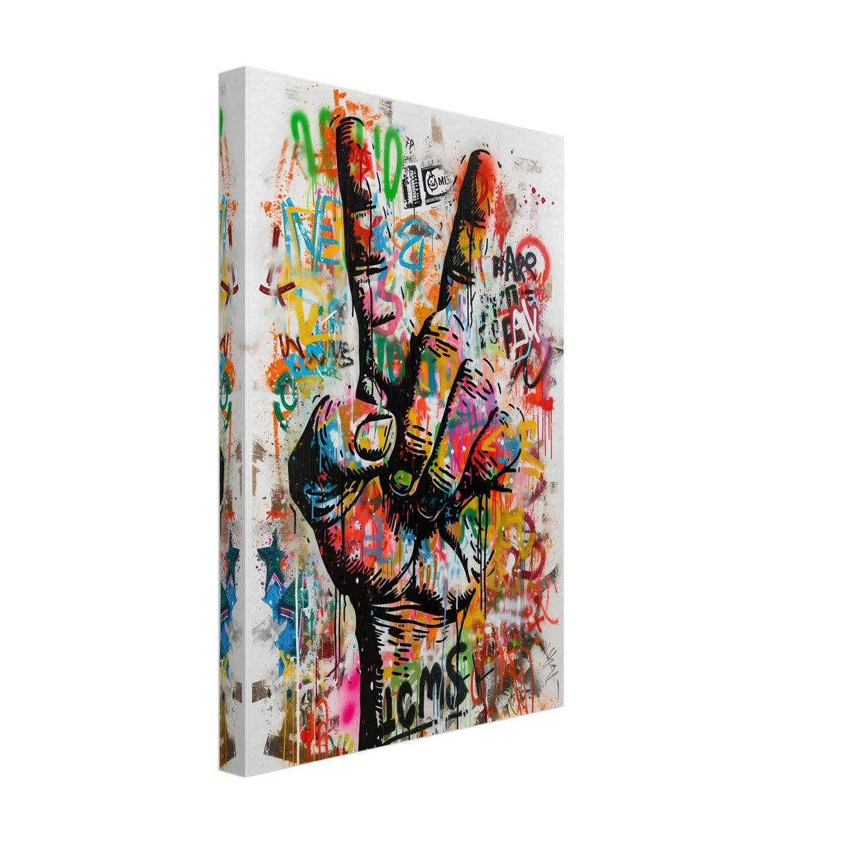 Da Vinci Pop Art Wall Art - Canvas - 30x45 cm / 12x18″ - Thick