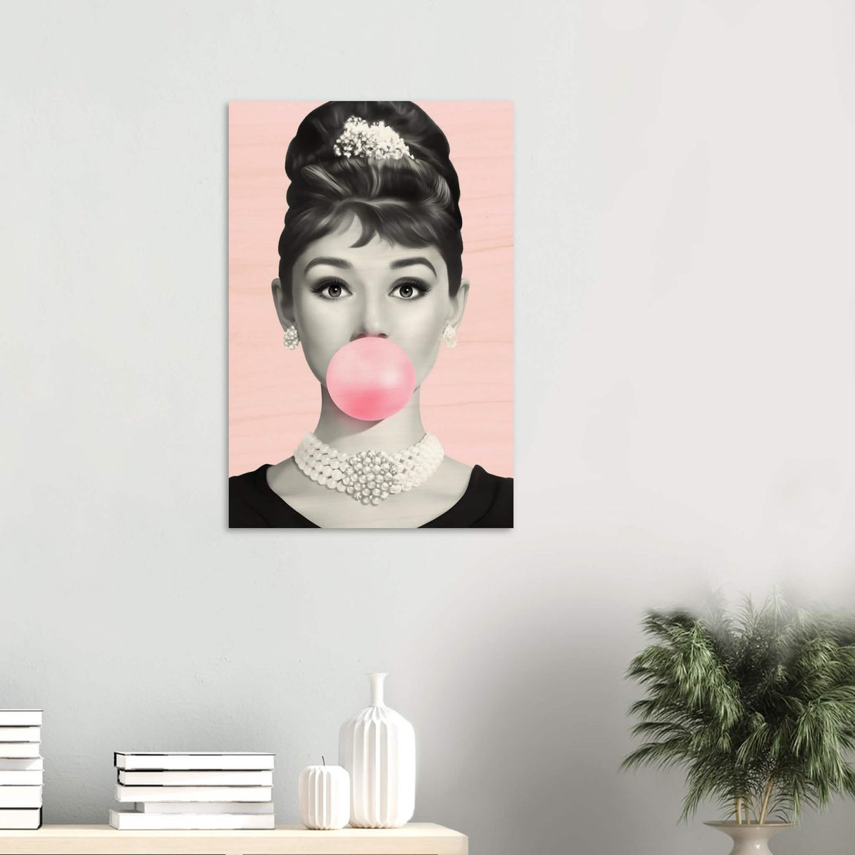 Da Vinci Pop Art Wall Art - Wood Prints - 50x75 cm / 20x30″ -